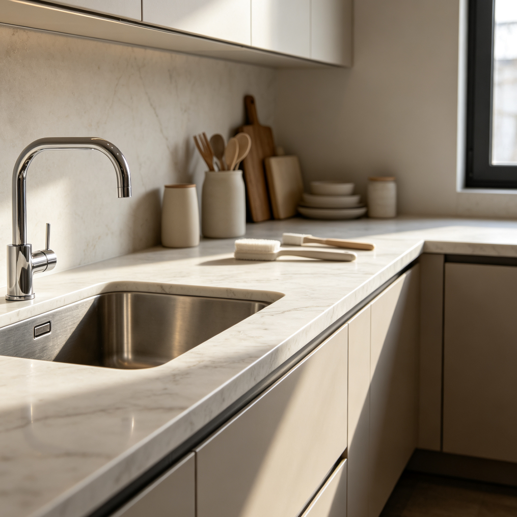 Kitchen Countertop Deep Cleaning Custom Service