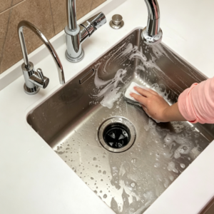 Kitchen Sink & Surrounding Area Deep Clean